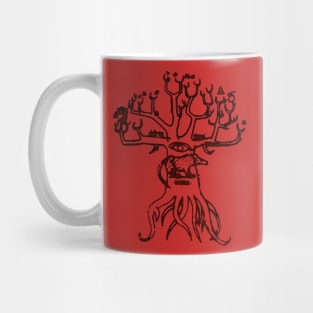 Witch scribbles dishonored Mug